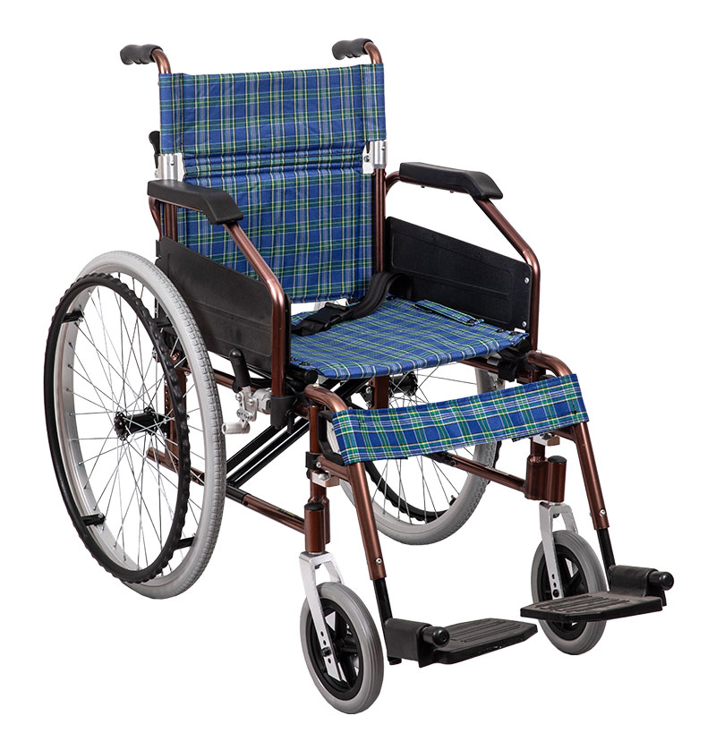 Ultralichte handmatige rolstoel met hand