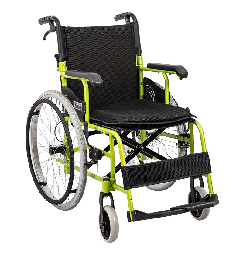 Medische verstelbare opvouwbare handmatige rolstoel