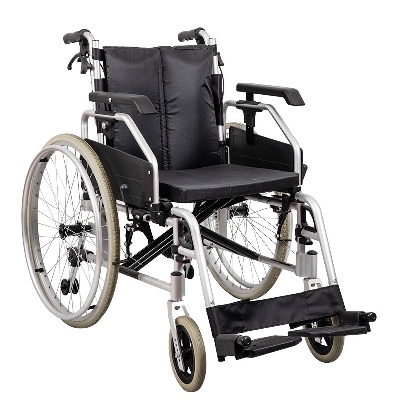 Handmatige rolstoel van lichtgewicht aluminium