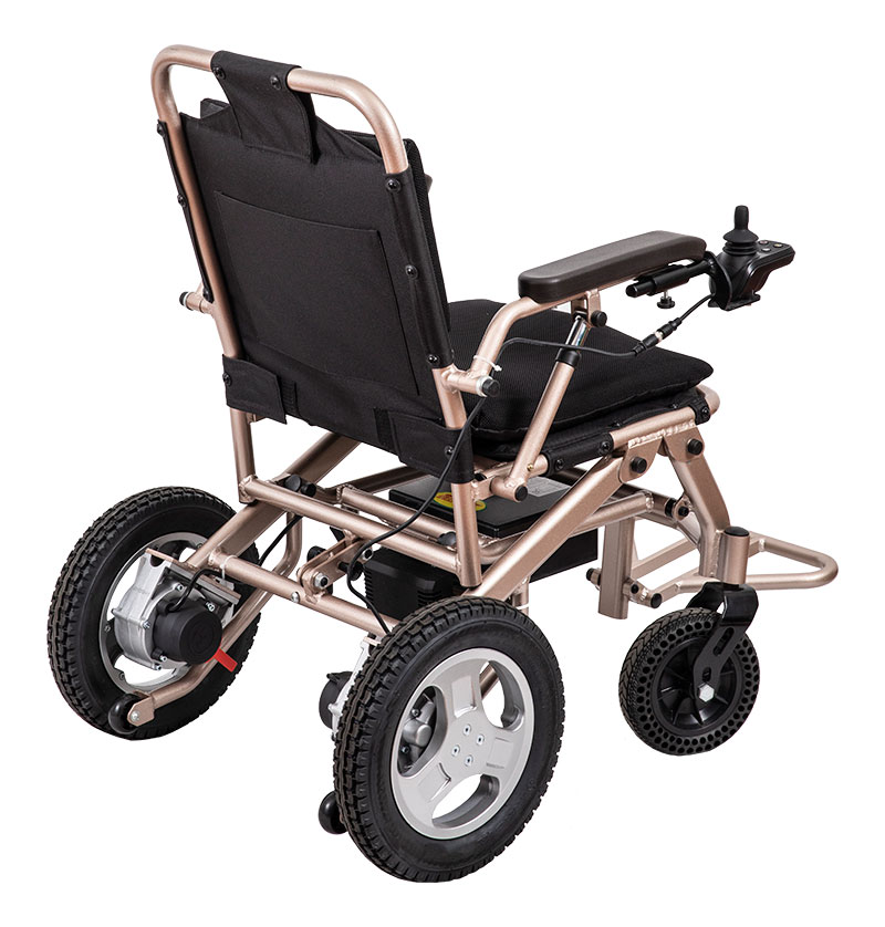 Elektrische rolstoel met grote capaciteit voor buiten