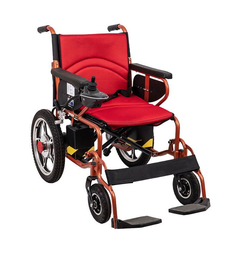Duurzame opvouwbare elektrische rolstoel