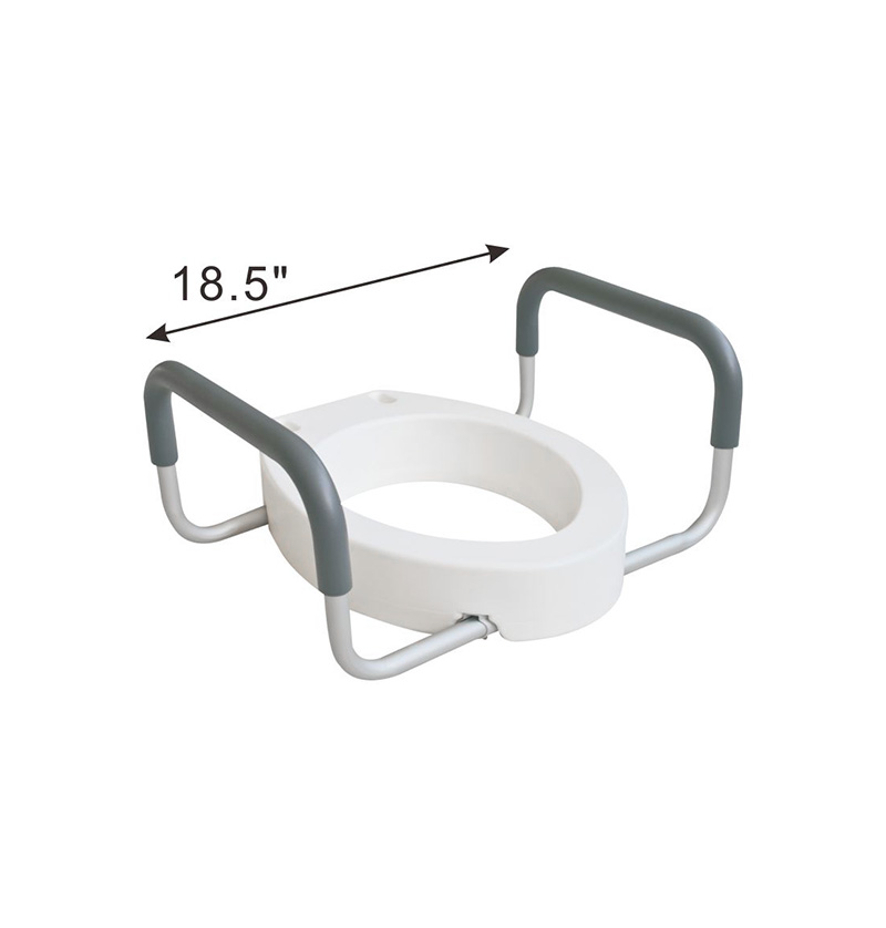 Toiletbrillift met handgrepen (standaard)